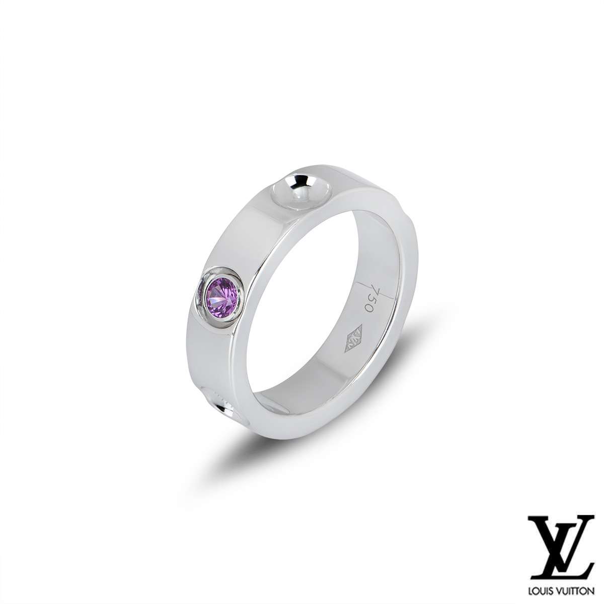 Authentic Louis Vuitton Petite Berg Empreinte Ring #260-006-315